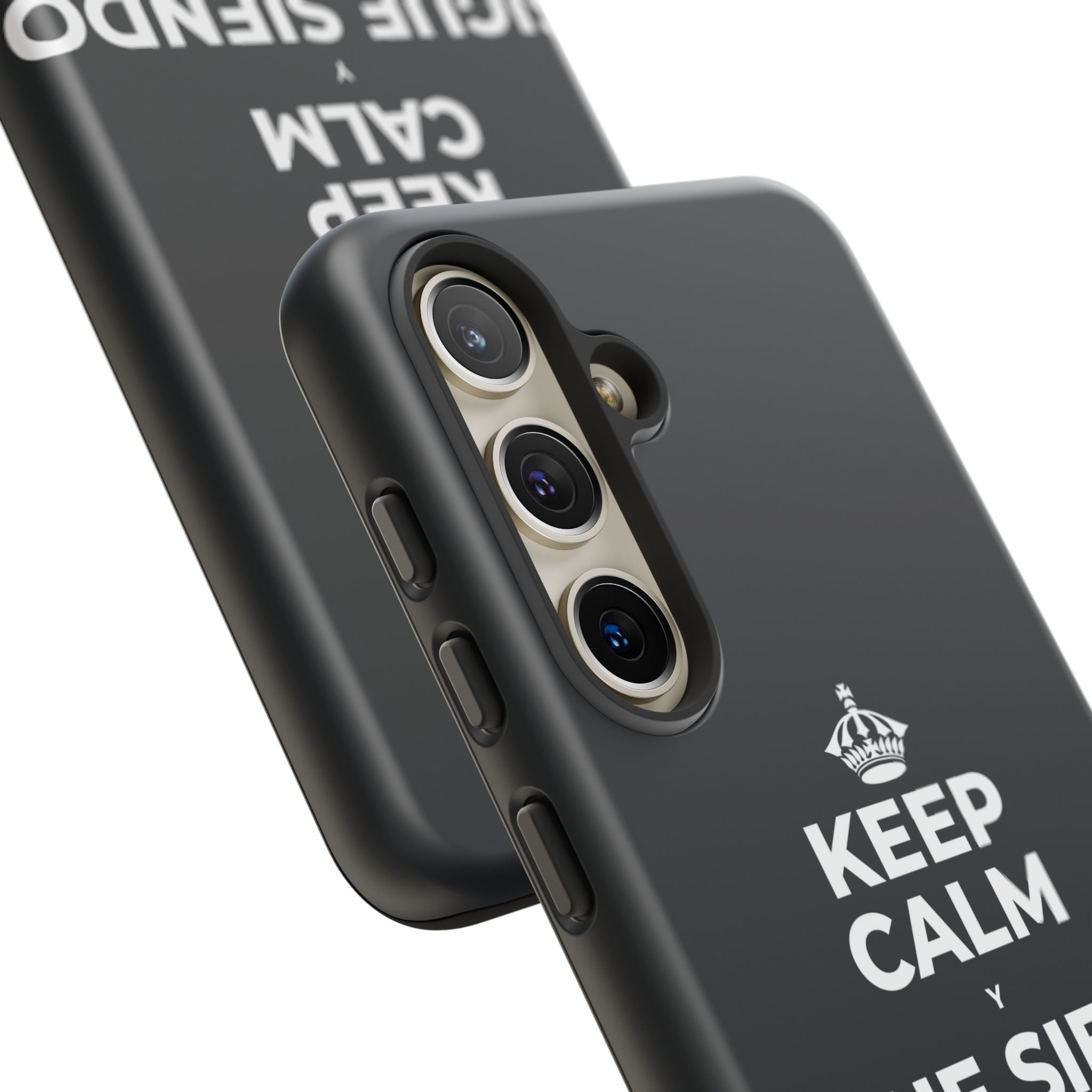 KEEP CALM Y SIGUE SIENDO PRINCIPIANTE Phone Case (Dark)