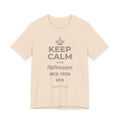 KEEP CALM AND জিনিসগুলো ঝরে যেতে দাও T-Shirt (Soft Cream–Heather Mauve)