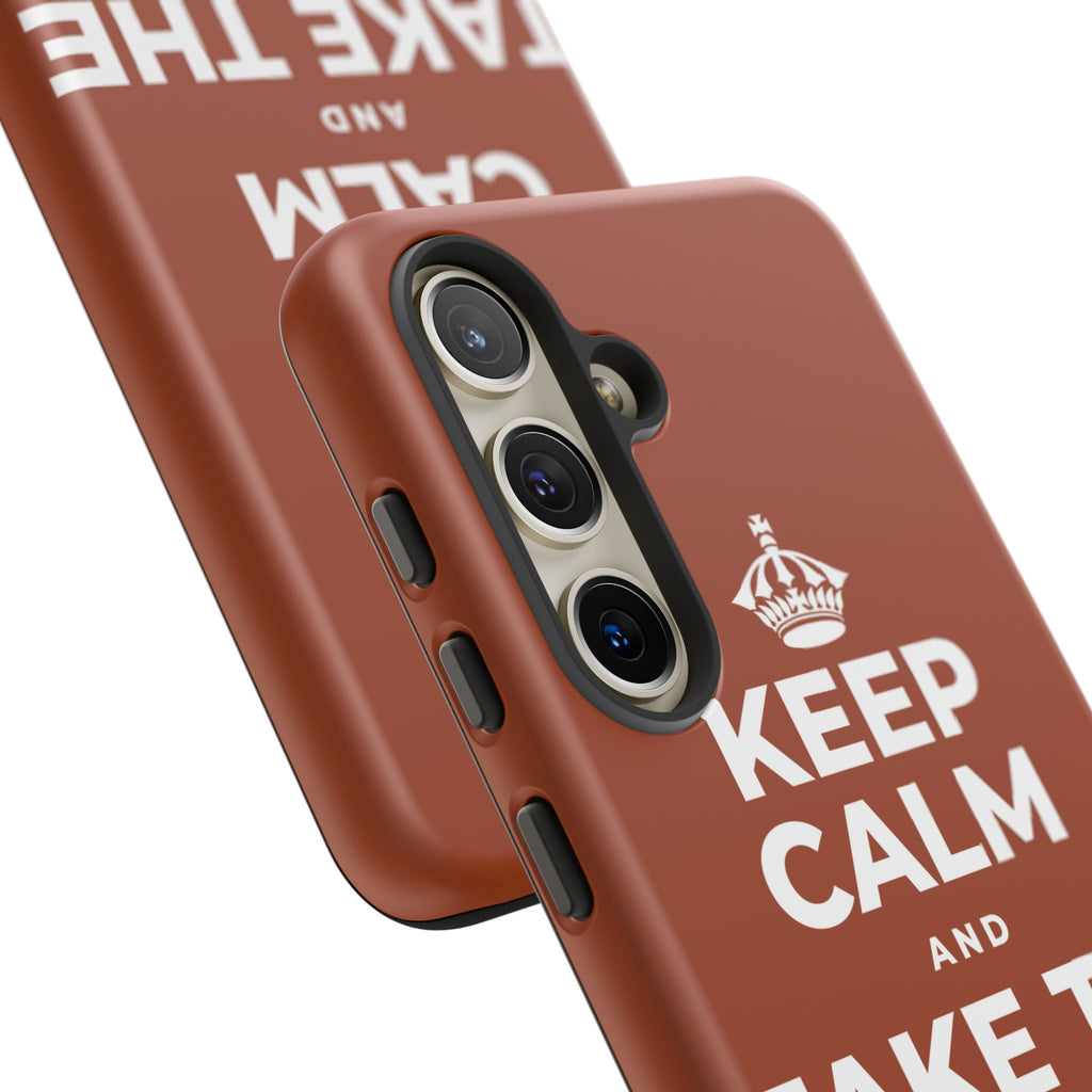 KEEP CALM AND TAKE THE VICTORY LAP Phone Case