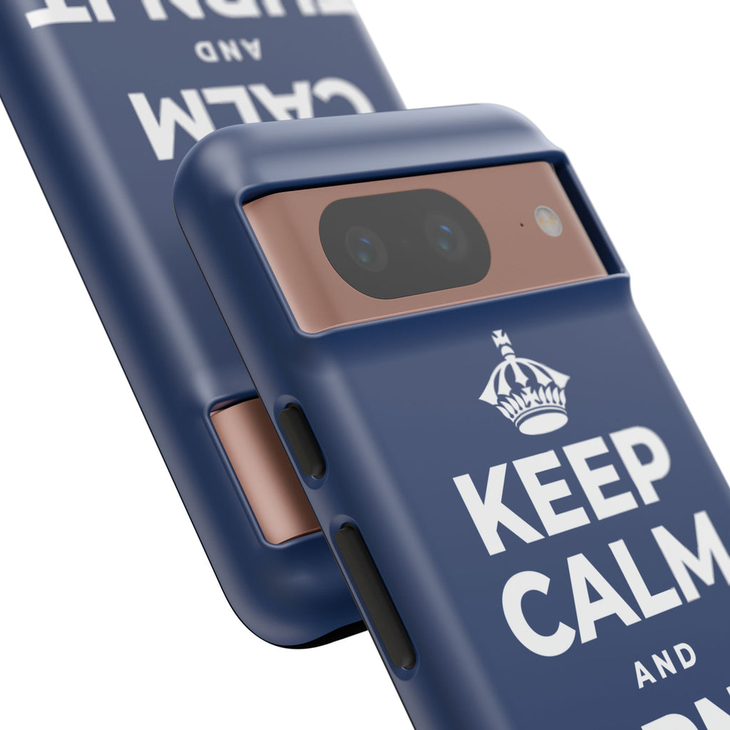 KEEP CALM AND TURN IT UP Phone Case