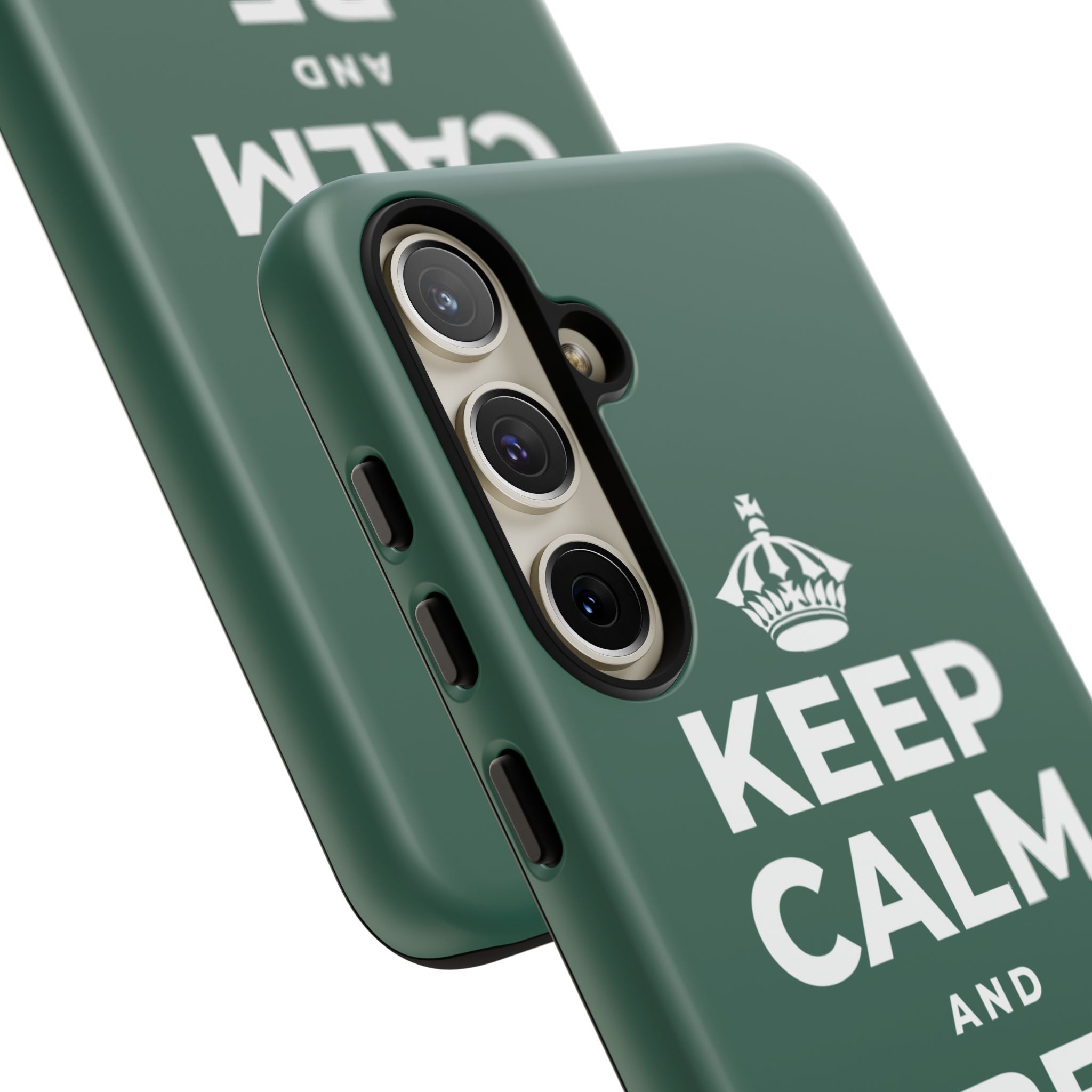 KEEP CALM AND BE HUMAN Phone Case