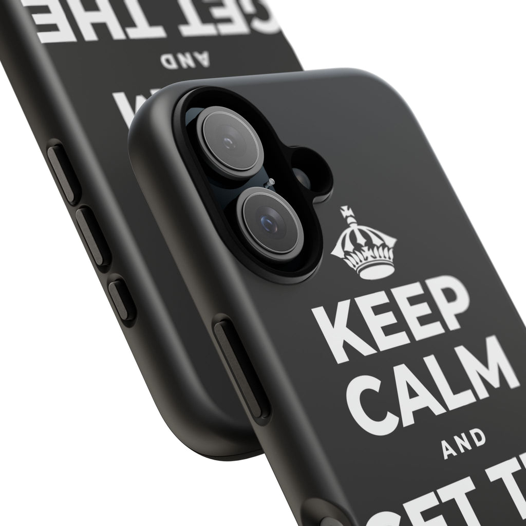KEEP CALM AND GET THE PARTY STARTED Phone Case
