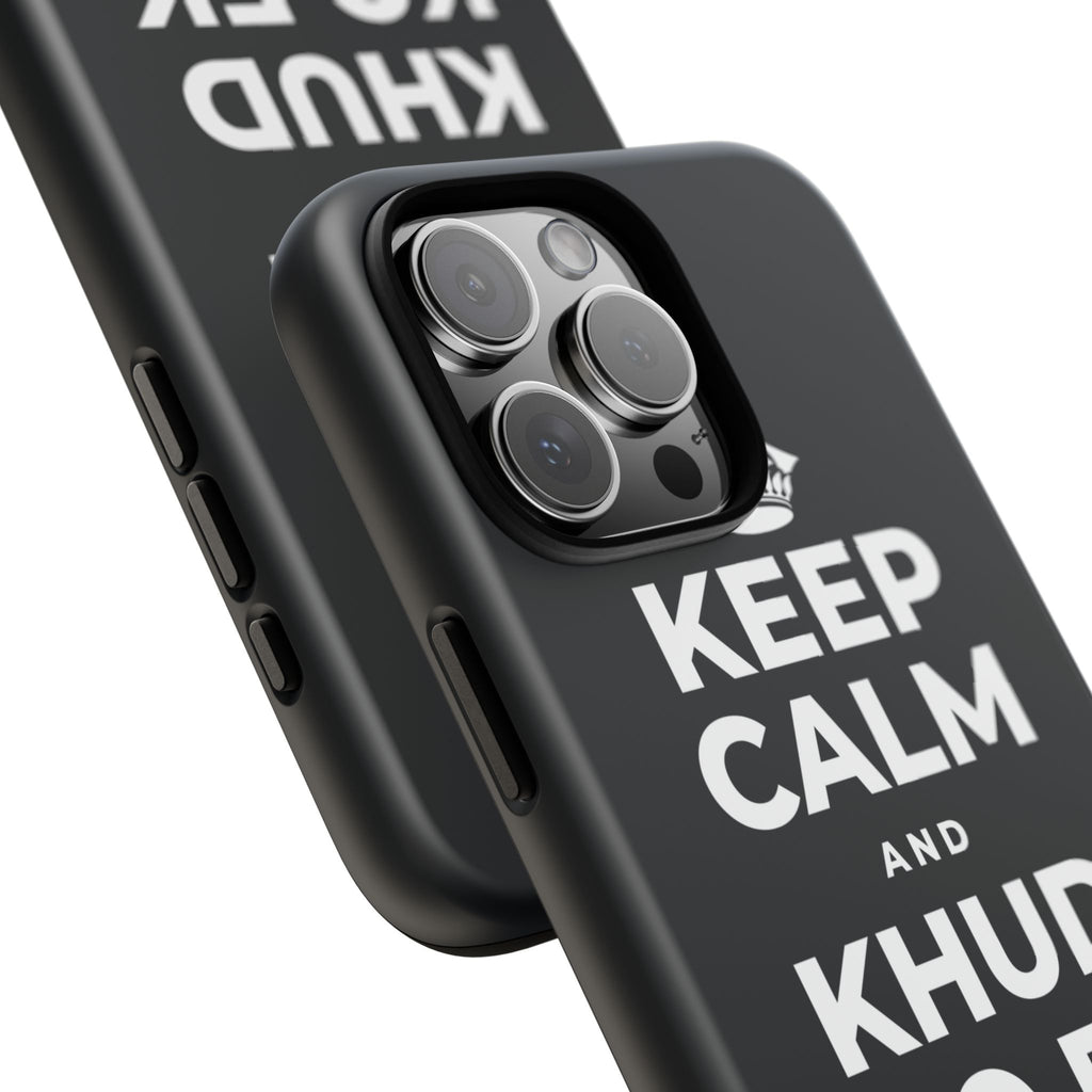 KEEP CALM AND KHUD KO EK BREAK DO Phone Case (Dark)