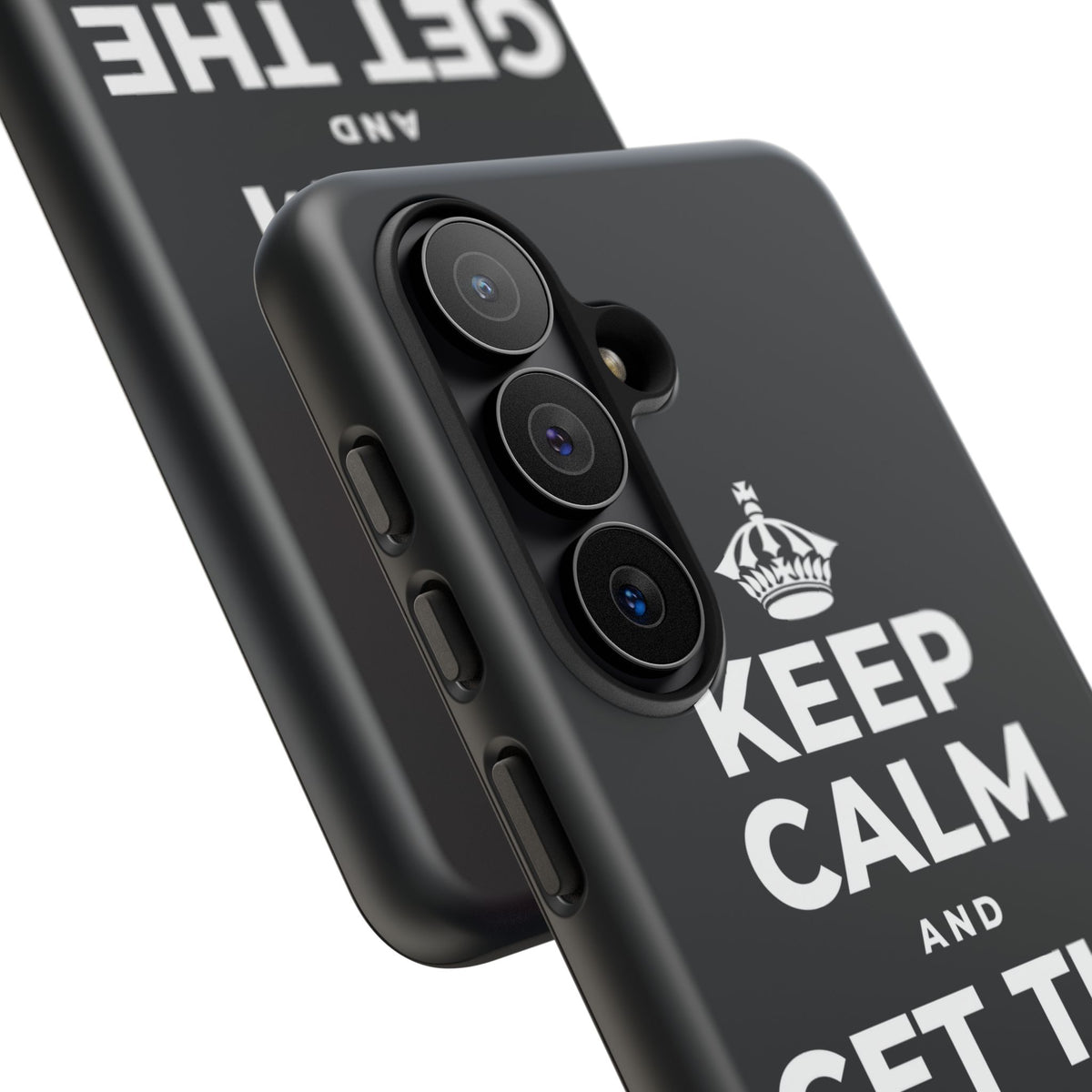 KEEP CALM AND GET THE PARTY STARTED Phone Case (Dark)
