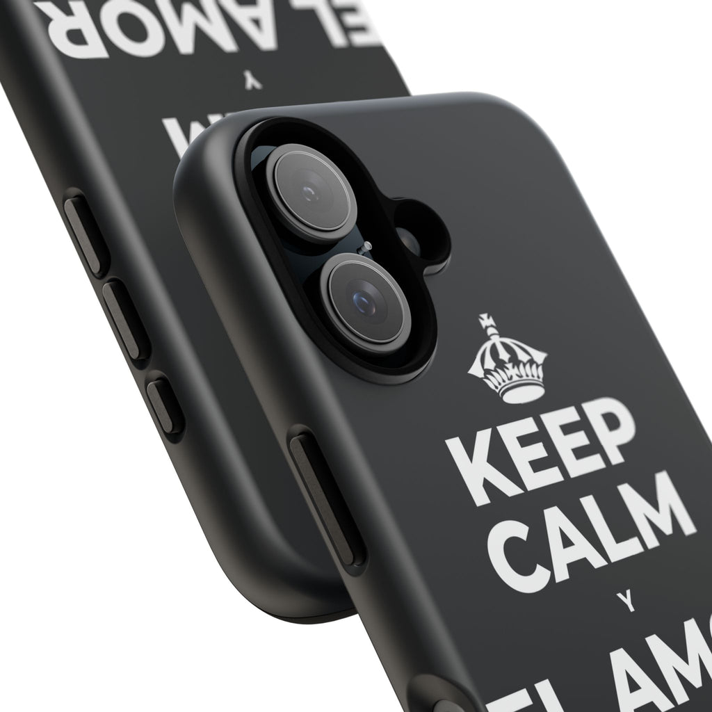 KEEP CALM Y EL AMOR PROPIO CUENTA Phone Case (Dark)