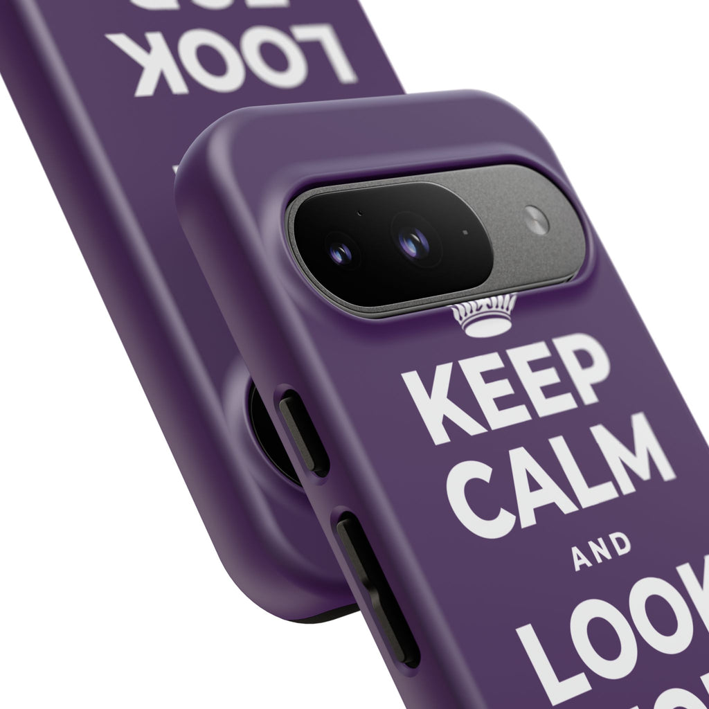 KEEP CALM AND LOOK FOR THE LIGHT Phone Case