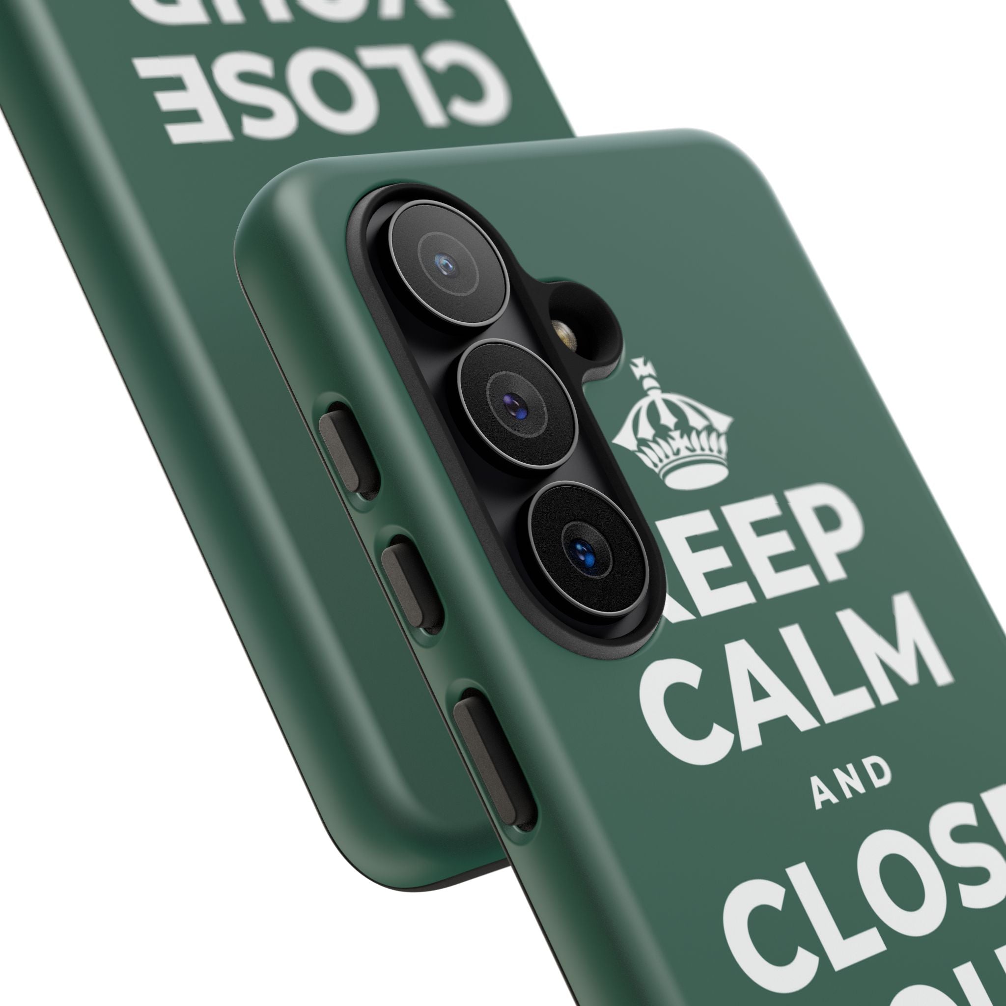 KEEP CALM AND CLOSE YOUR EYES A MOMENT Phone Case