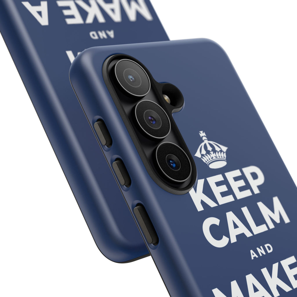 KEEP CALM AND MAKE A HAPPY MEMORY Phone Case