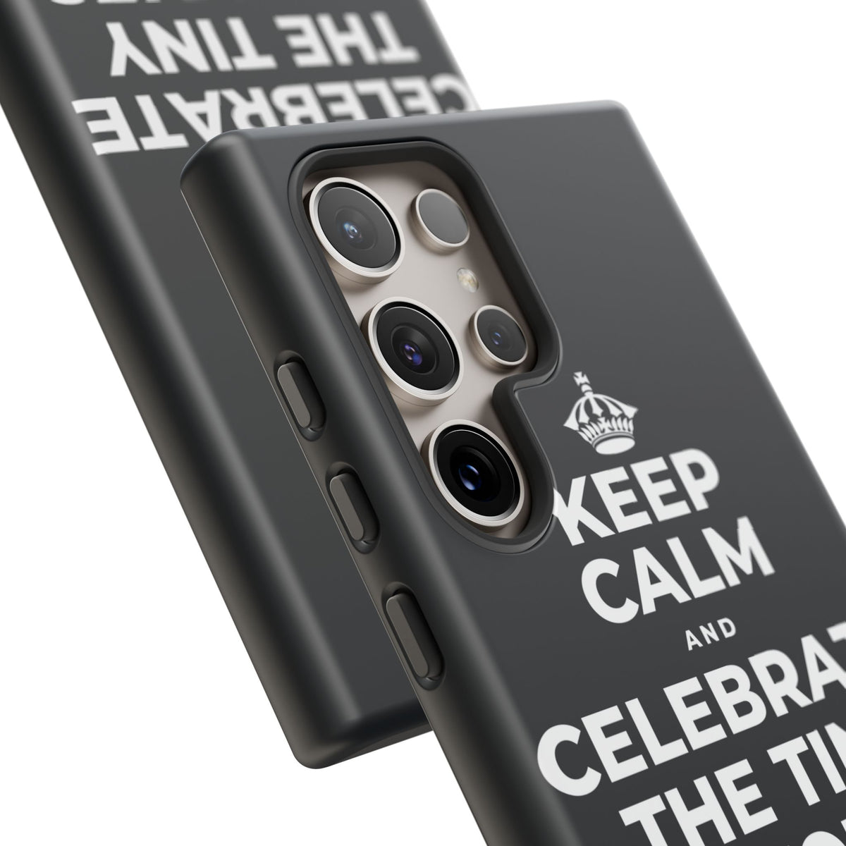 KEEP CALM AND CELEBRATE THE TINY VICTORIES EVERY SINGLE DAY Phone Case (Dark)