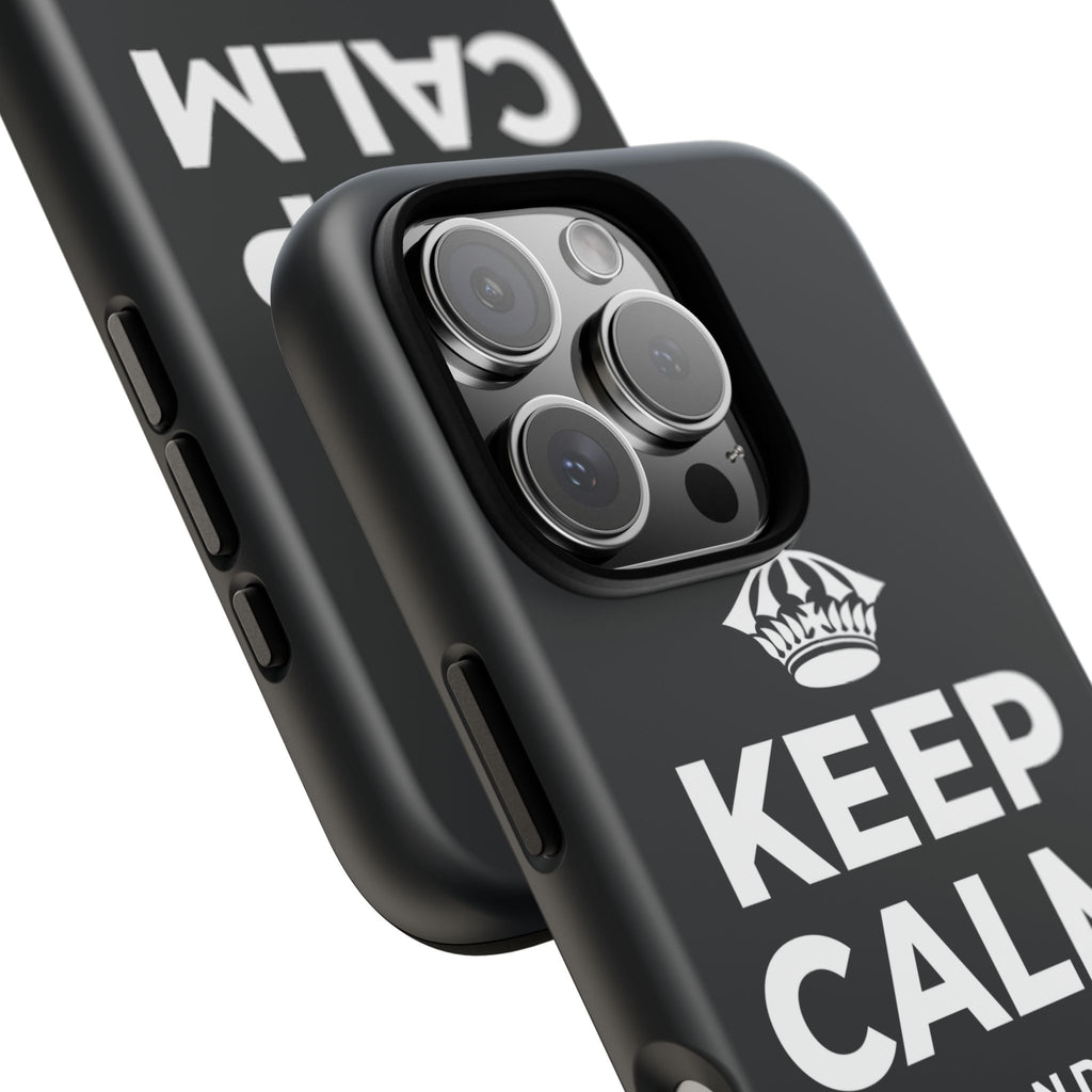KEEP CALM AND OWN IT Phone Case (Dark)