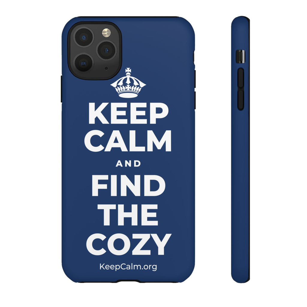KEEP CALM AND FIND THE COZY Phone Case