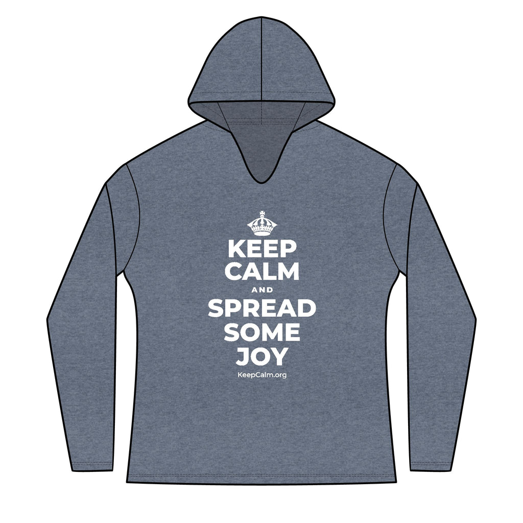 KEEP CALM AND SPREAD SOME JOY Women's Long Sleeve Hoodie