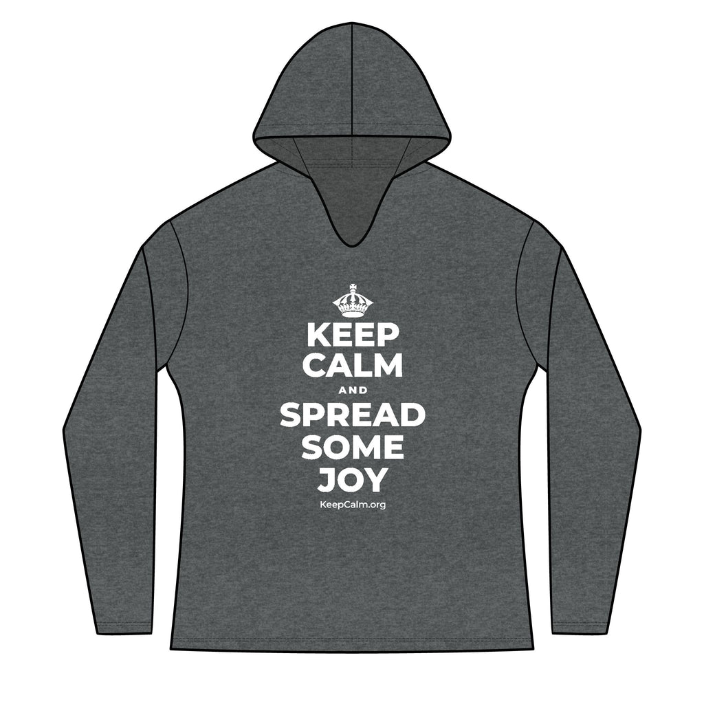 KEEP CALM AND SPREAD SOME JOY Women's Long Sleeve Hoodie