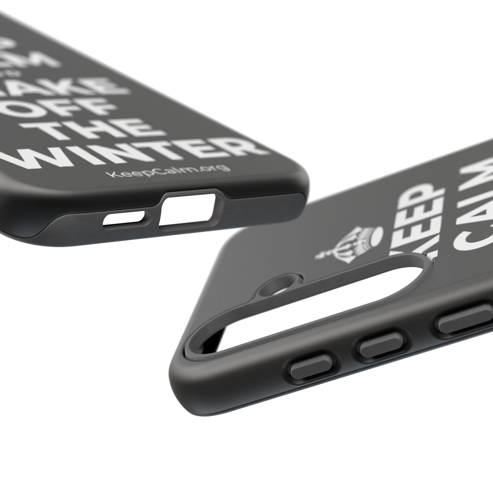 KEEP CALM AND SHAKE OFF THE WINTER Phone Case
