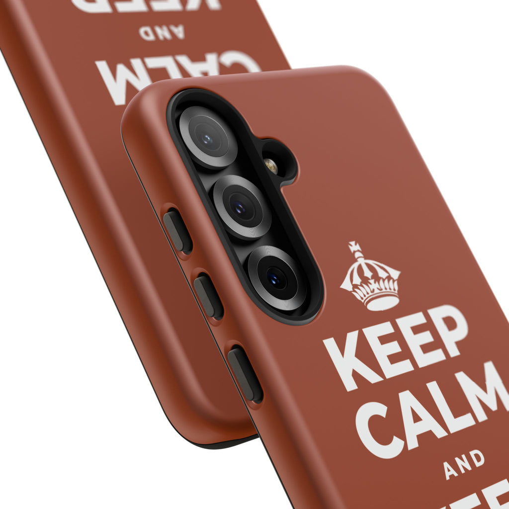 KEEP CALM AND KEEP WINNING Phone Case