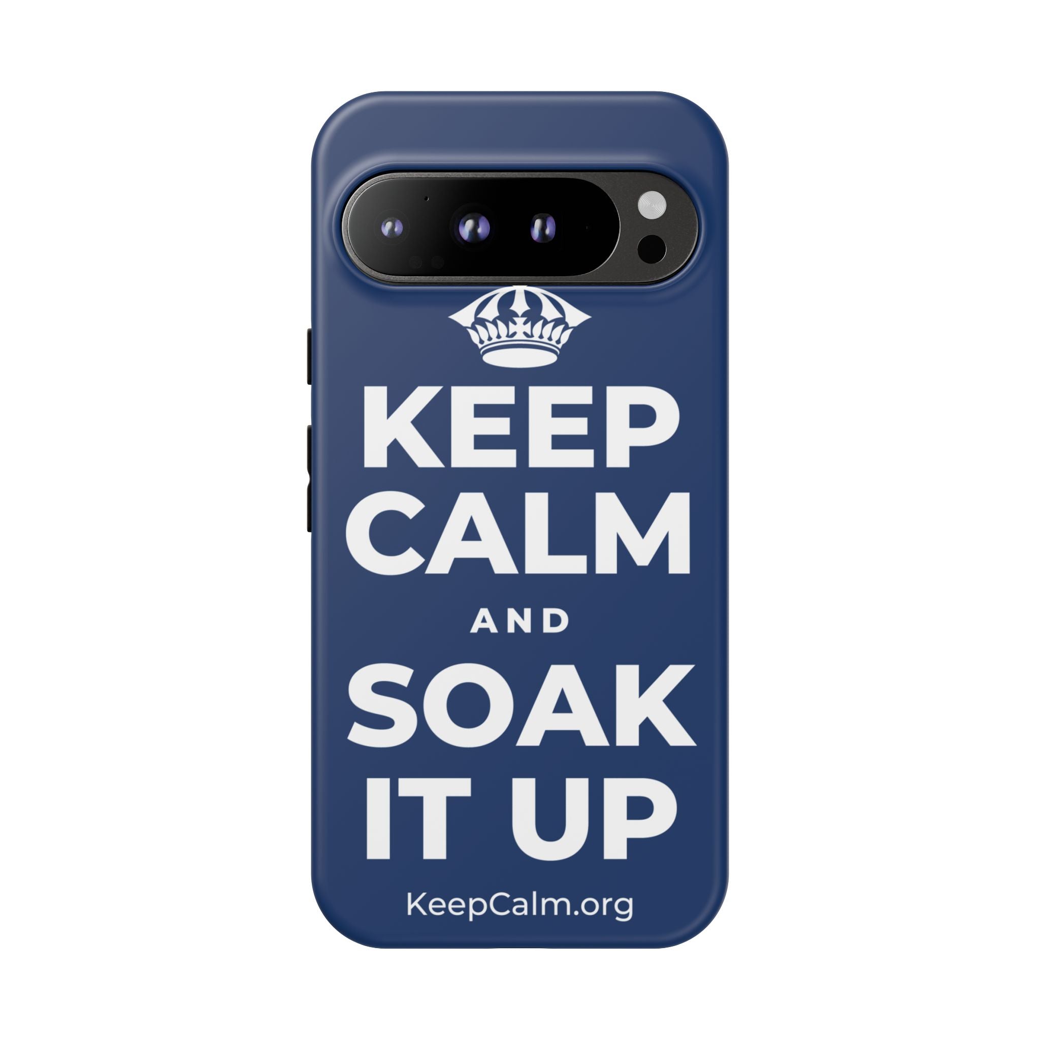KEEP CALM AND SOAK IT UP Phone Case