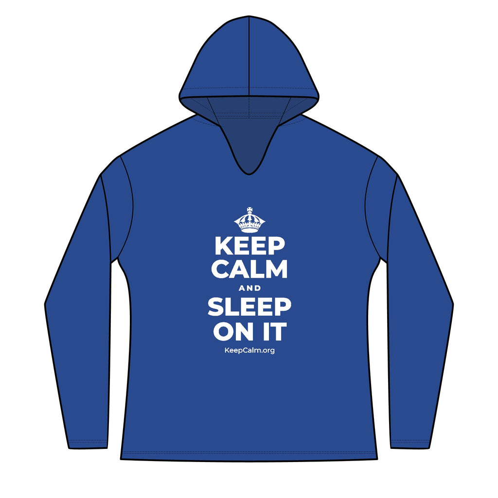 KEEP CALM AND SLEEP ON IT Women's Long Sleeve Hoodie