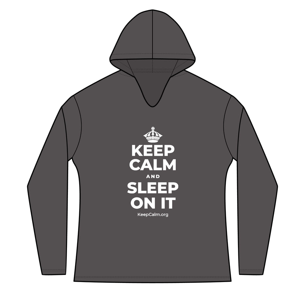 KEEP CALM AND SLEEP ON IT Women's Long Sleeve Hoodie