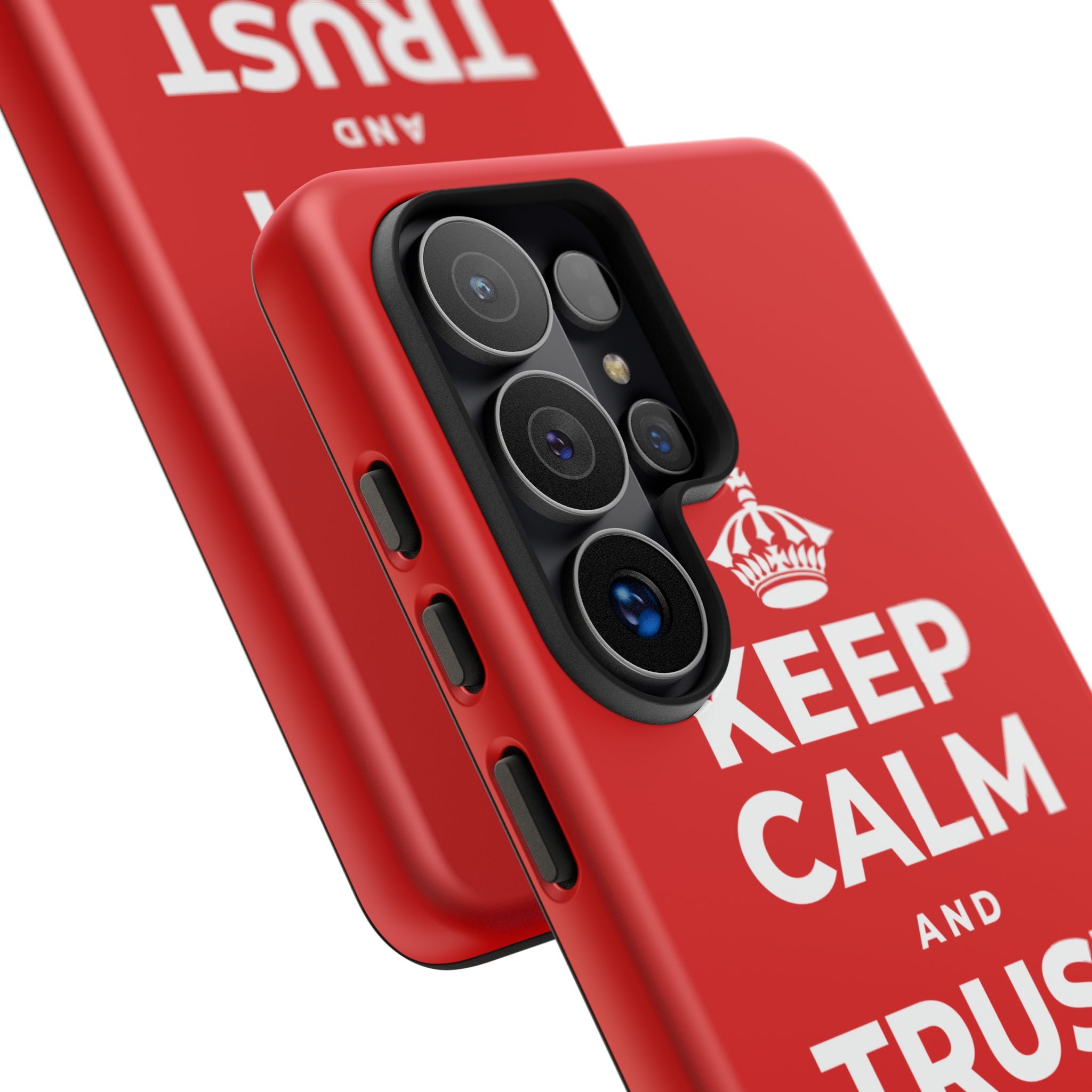 KEEP CALM AND TRUST THE MORNING Phone Case