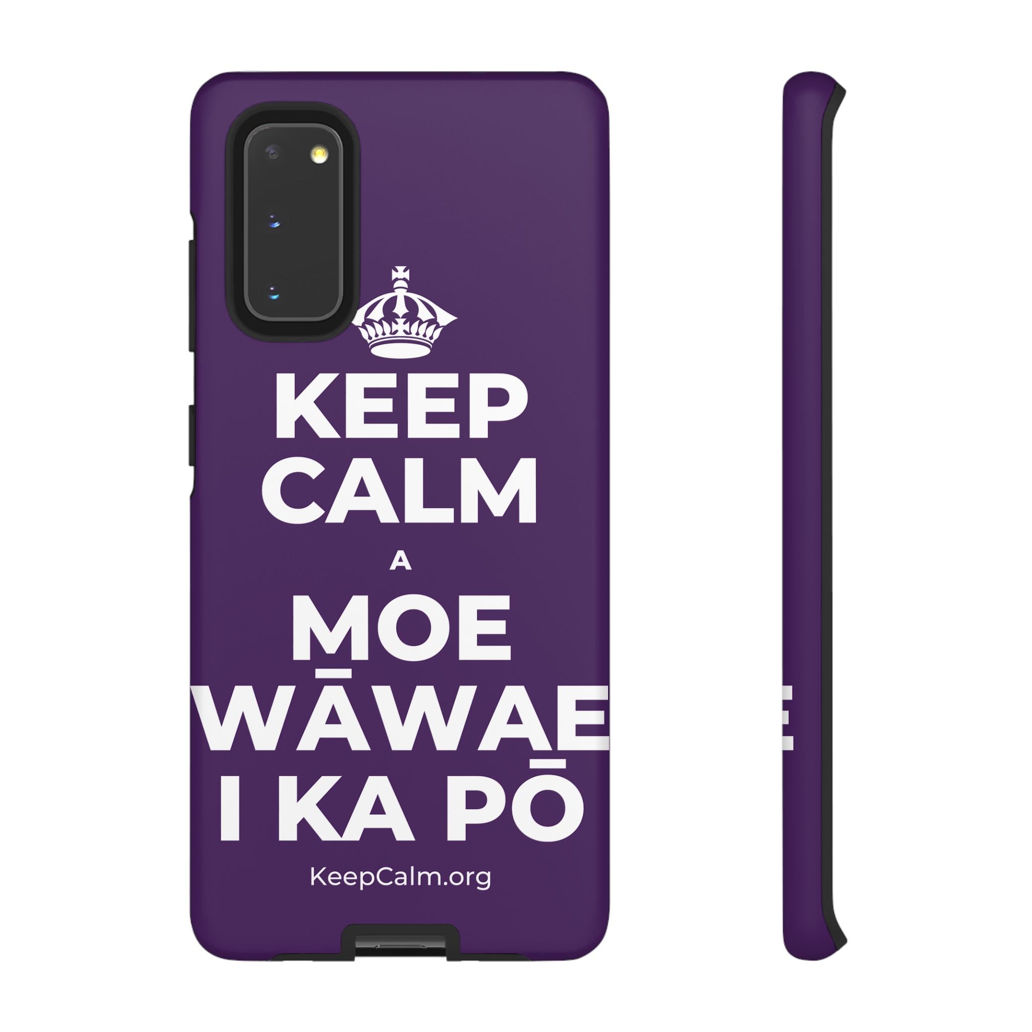 KEEP CALM A MOE WĀWAE I KA PŌ Phone Case
