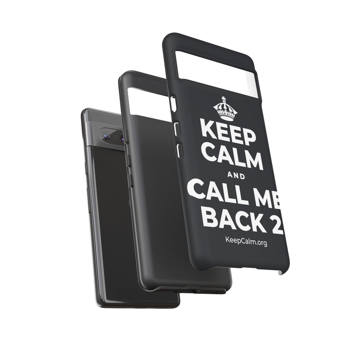 KEEP CALM AND CALL ME BACK 2 Phone Case (Dark)