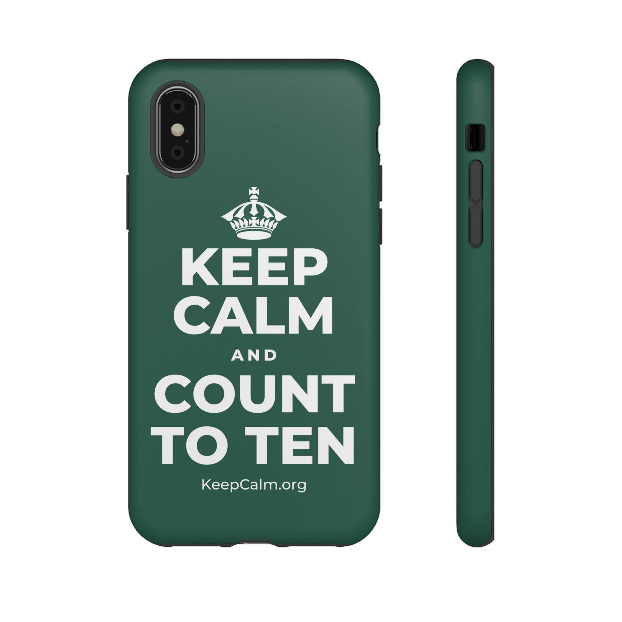 KEEP CALM AND COUNT TO TEN Phone Case