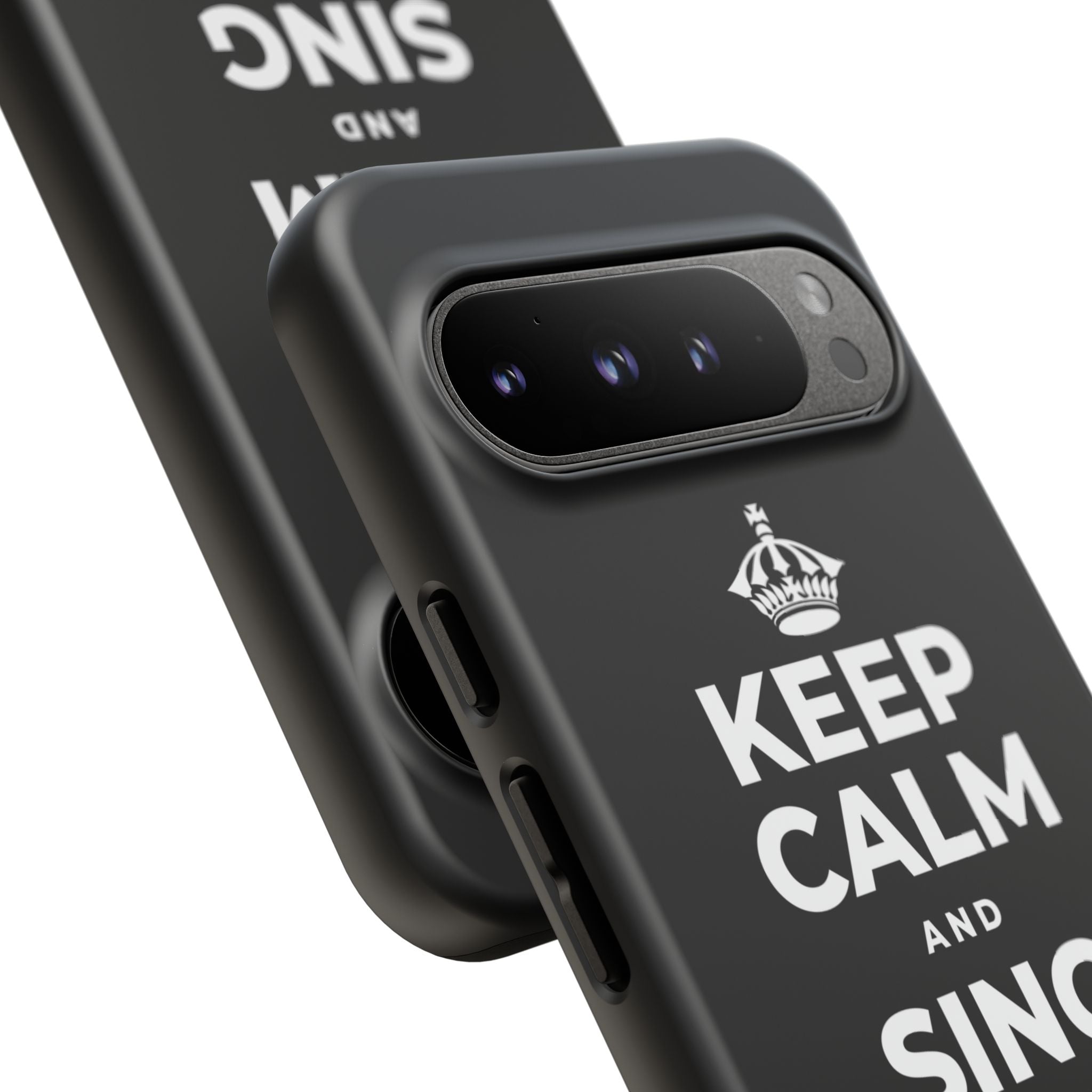 KEEP CALM AND SING WHILE YOU COOK Phone Case