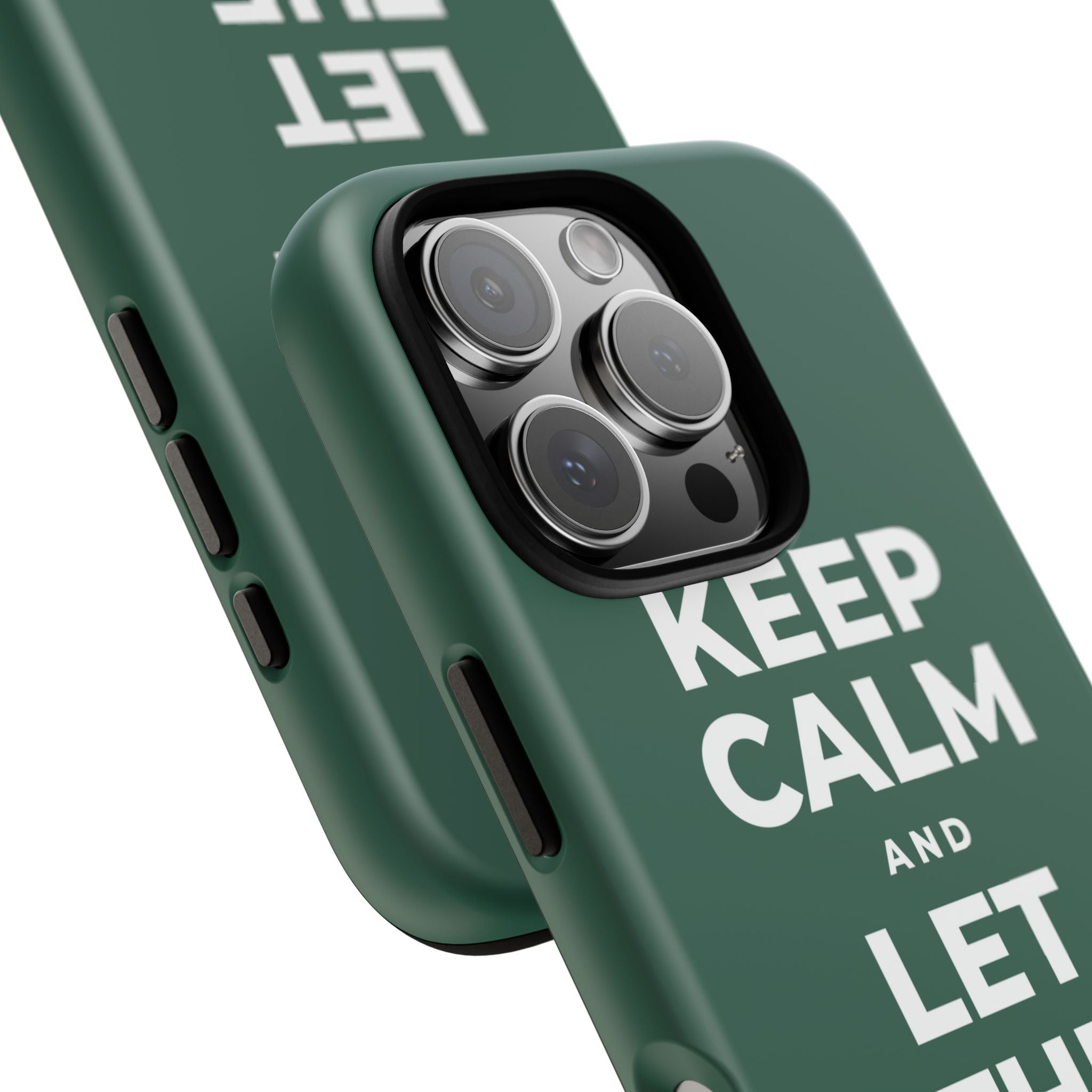 KEEP CALM AND LET THE SMILE OUT Phone Case