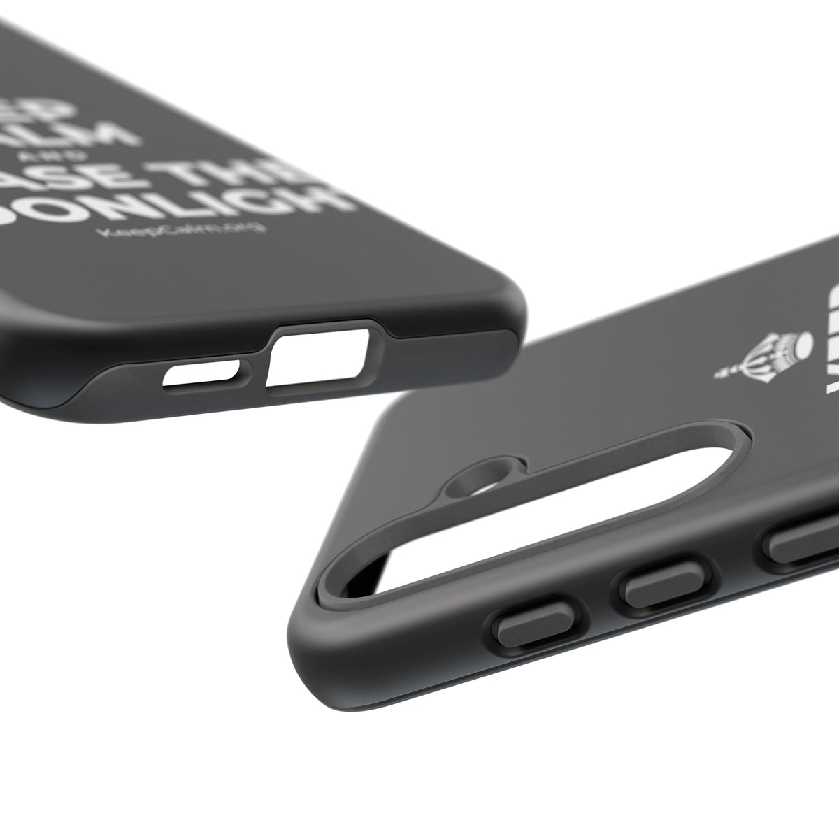 KEEP CALM AND CHASE THE MOONLIGHT Phone Case