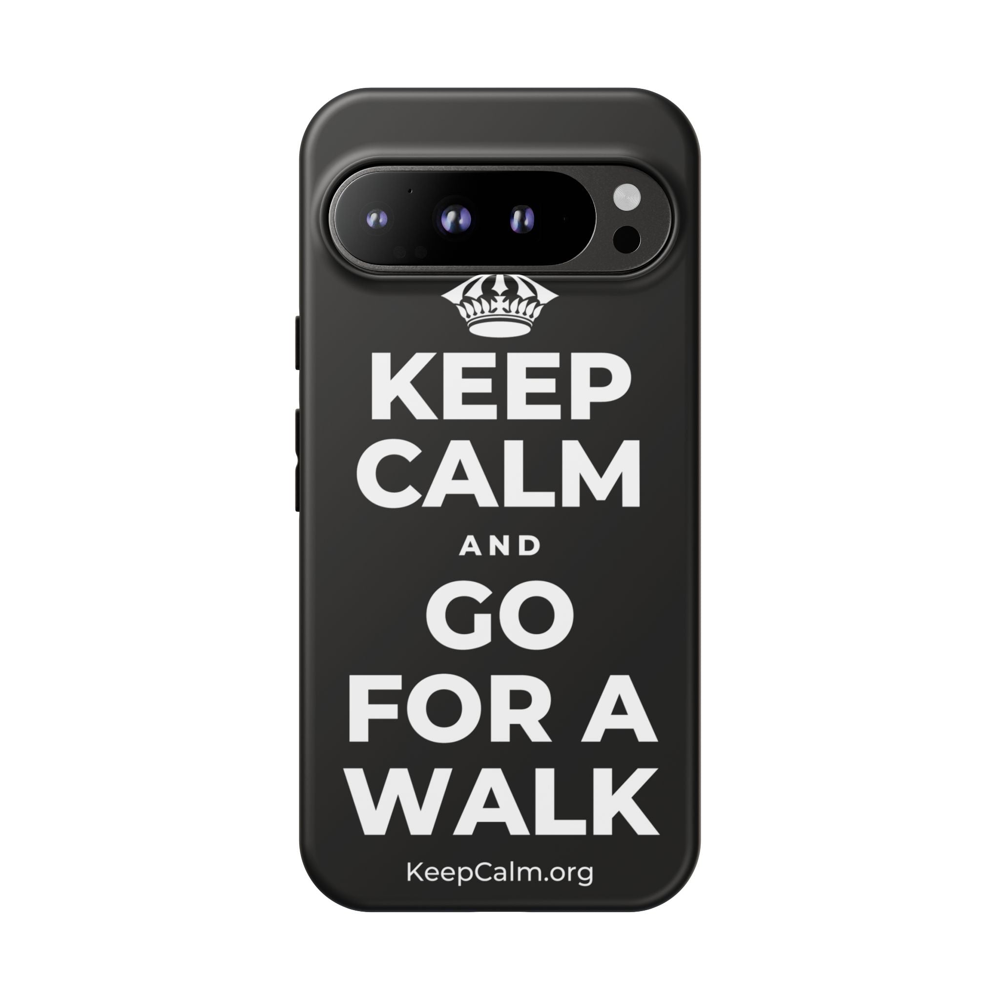 KEEP CALM AND GO FOR A WALK Phone Case