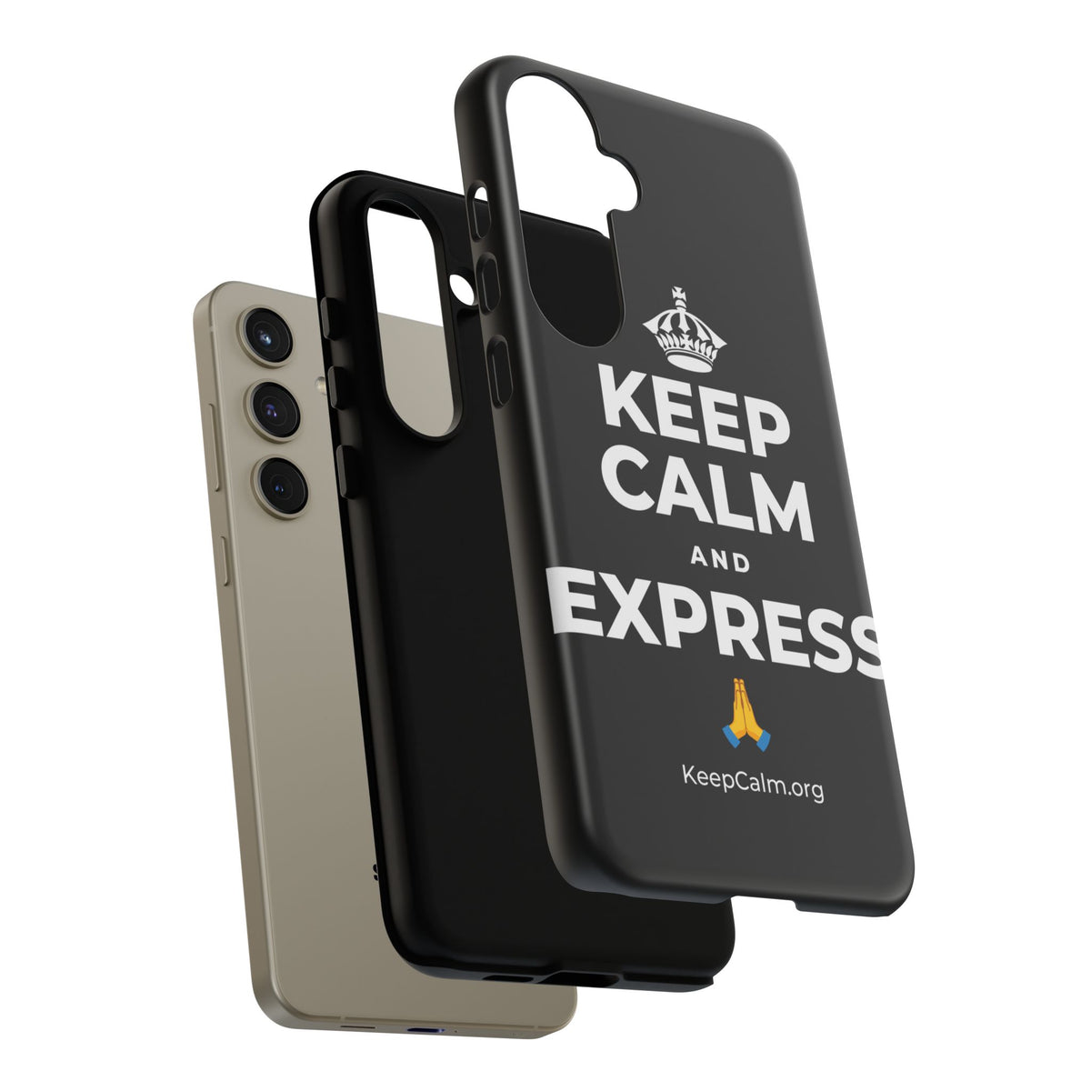 KEEP CALM AND EXPRESS 🙏 Phone Case