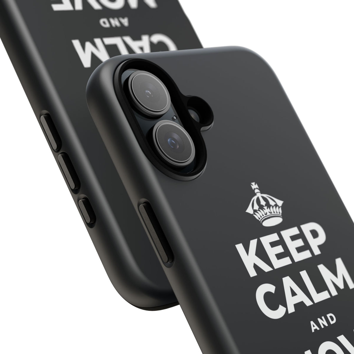KEEP CALM AND MOVE FORWARD Phone Case (Dark)