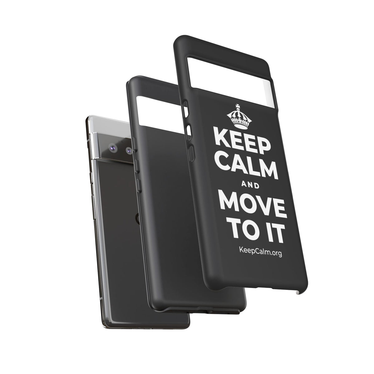 KEEP CALM AND MOVE TO IT Phone Case