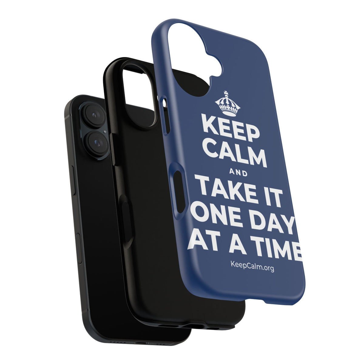 KEEP CALM AND TAKE IT ONE DAY AT A TIME Phone Case