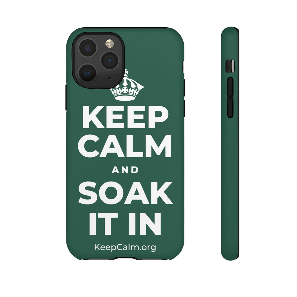 KEEP CALM AND SOAK IT IN Phone Case