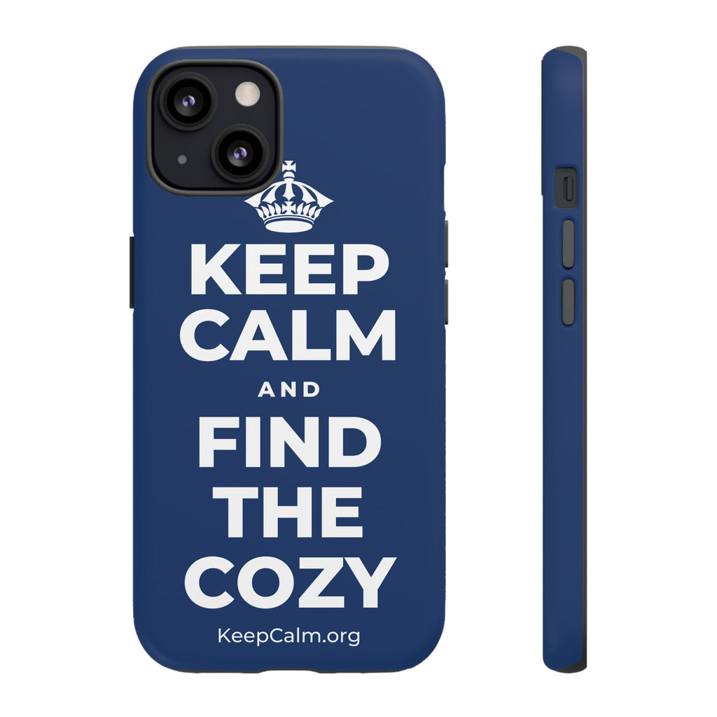 KEEP CALM AND FIND THE COZY Phone Case