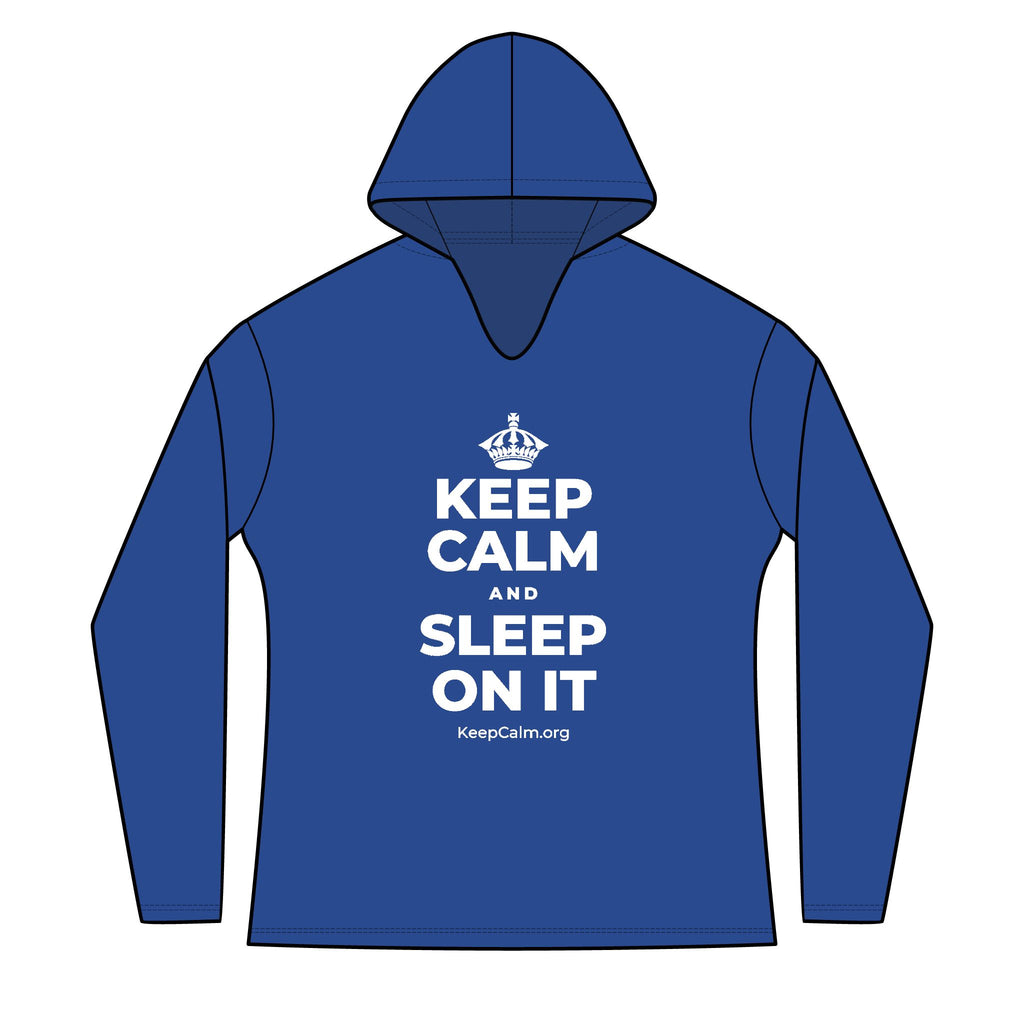 KEEP CALM AND SLEEP ON IT Women's Long Sleeve Hoodie