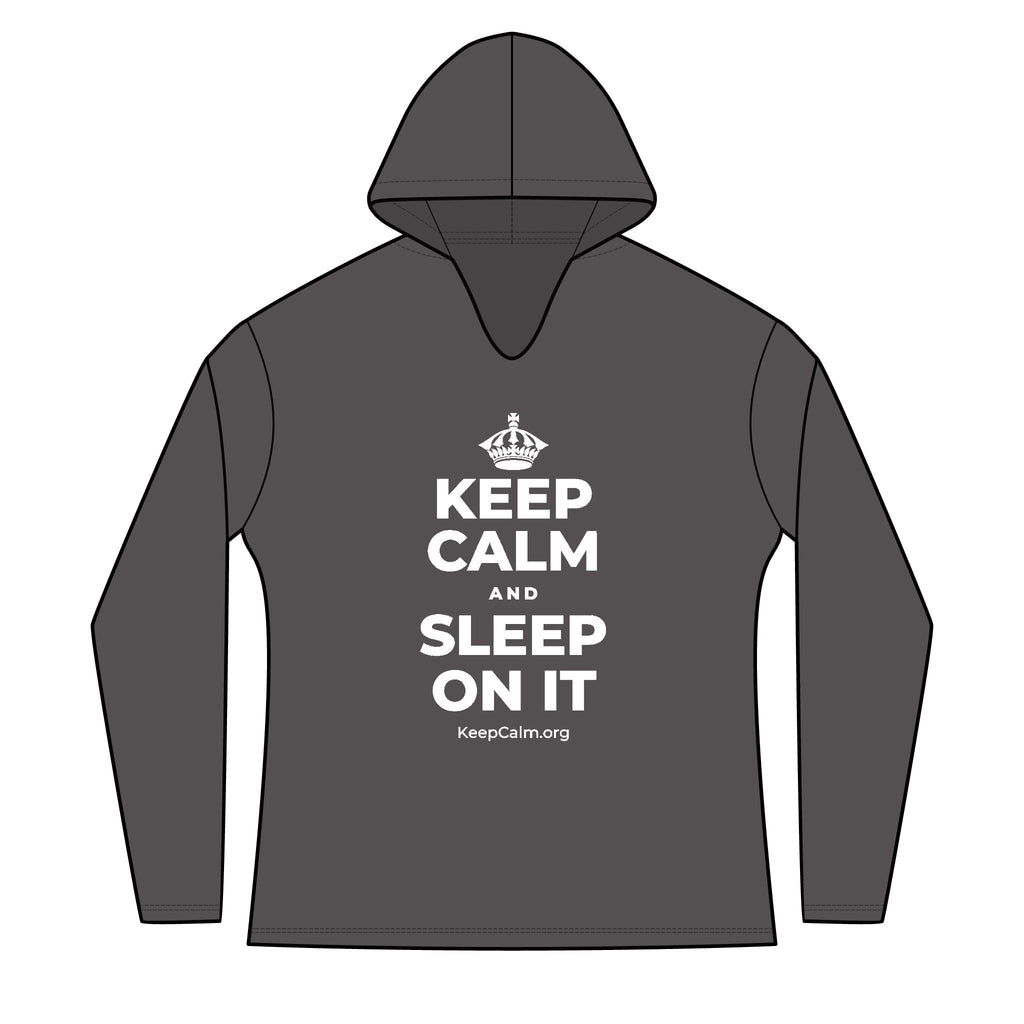 KEEP CALM AND SLEEP ON IT Women's Long Sleeve Hoodie