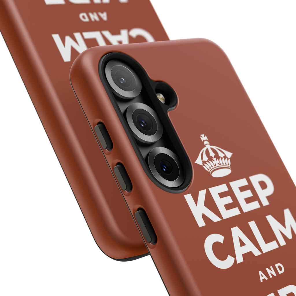 KEEP CALM AND VIBE WITH ME Phone Case