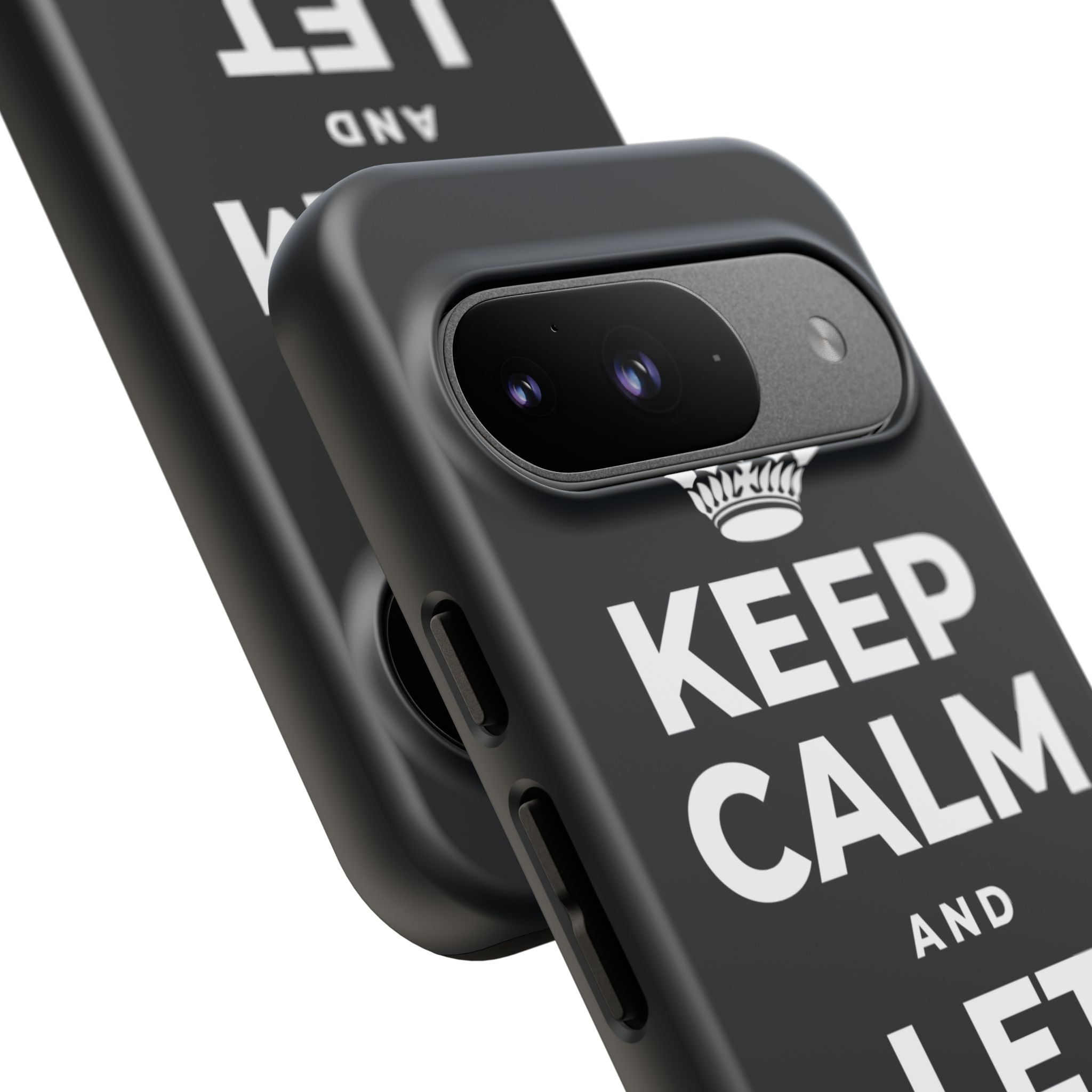 KEEP CALM AND LET IT OUT Phone Case (Dark)