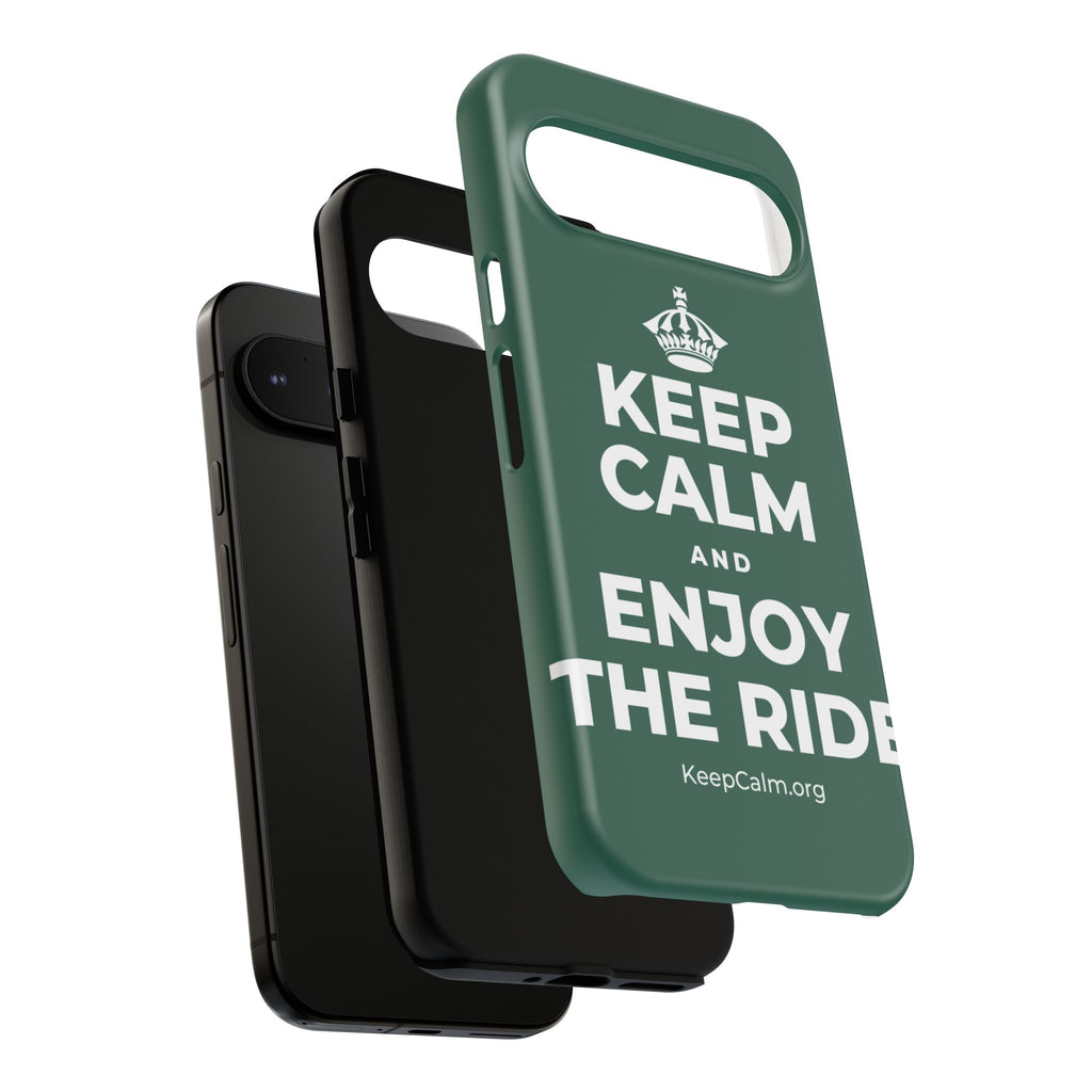 KEEP CALM AND ENJOY THE RIDE Phone Case