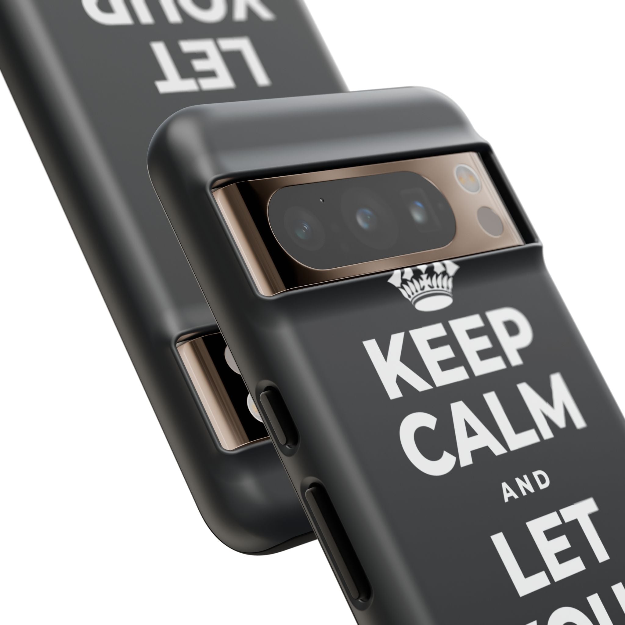 KEEP CALM AND LET YOUR JAW RELAX Phone Case (Dark)