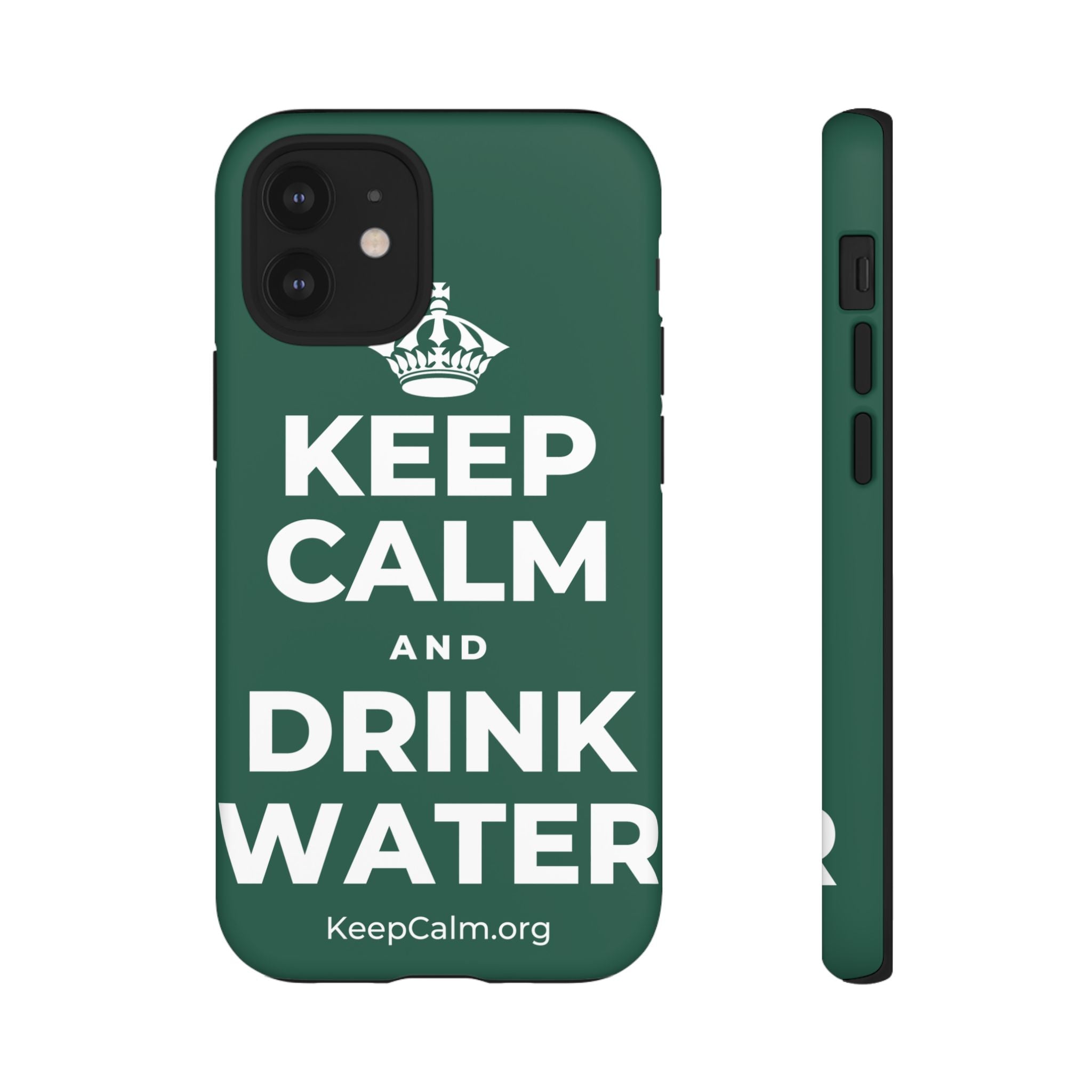 KEEP CALM AND DRINK WATER Phone Case