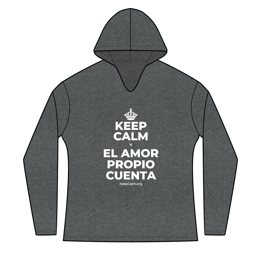 KEEP CALM Y EL AMOR PROPIO CUENTA Women's Long Sleeve Hoodie