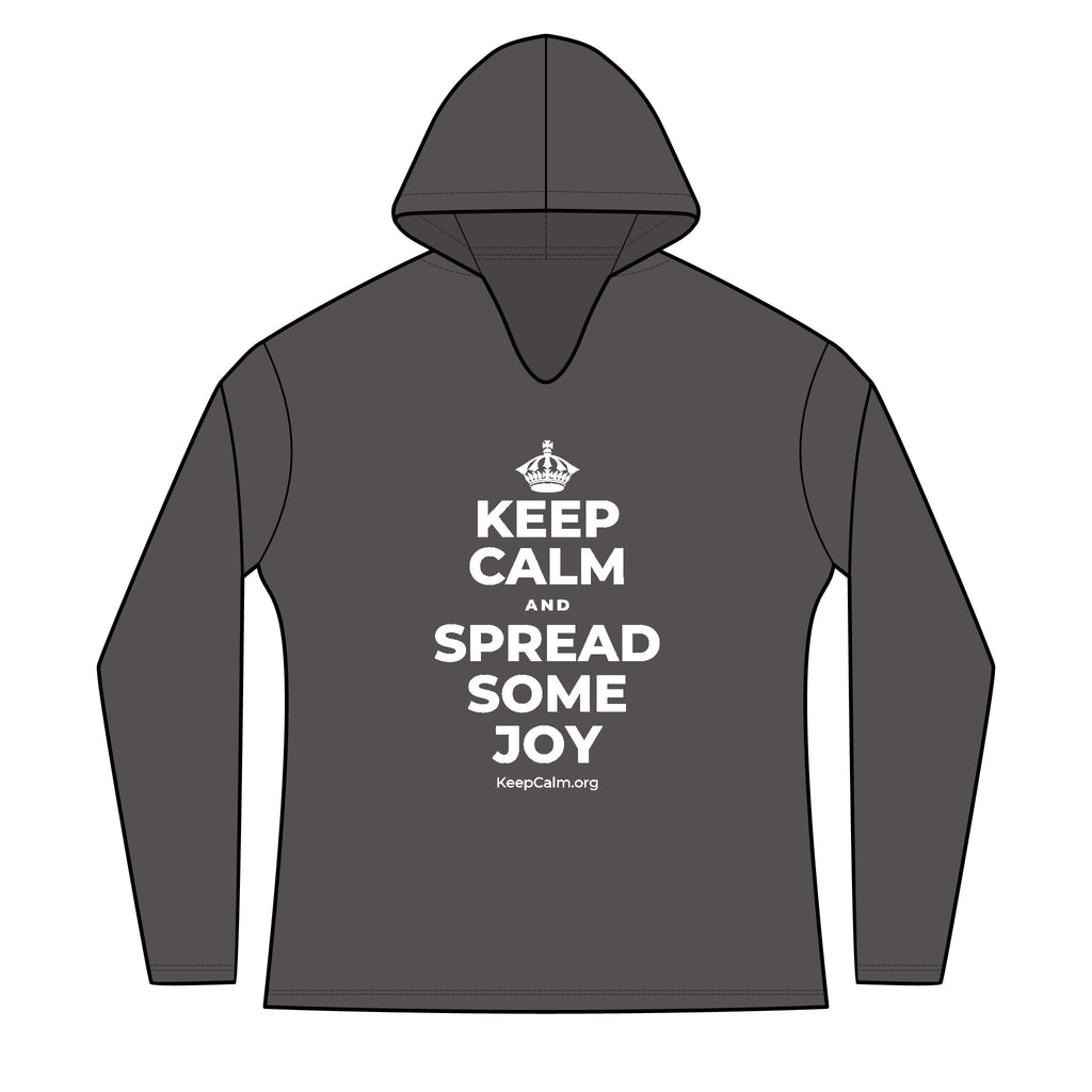 KEEP CALM AND SPREAD SOME JOY Women's Long Sleeve Hoodie