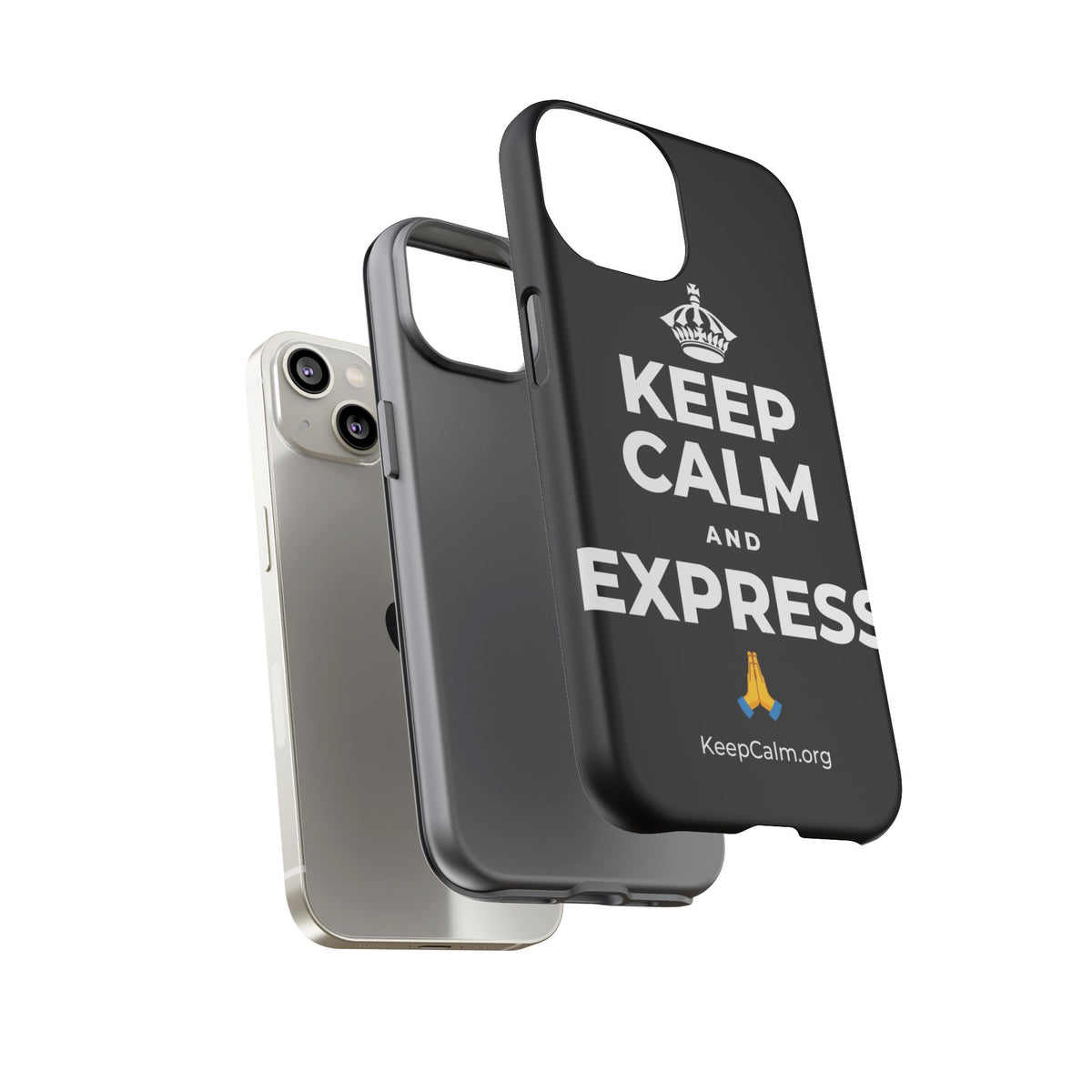 KEEP CALM AND EXPRESS 🙏 Phone Case