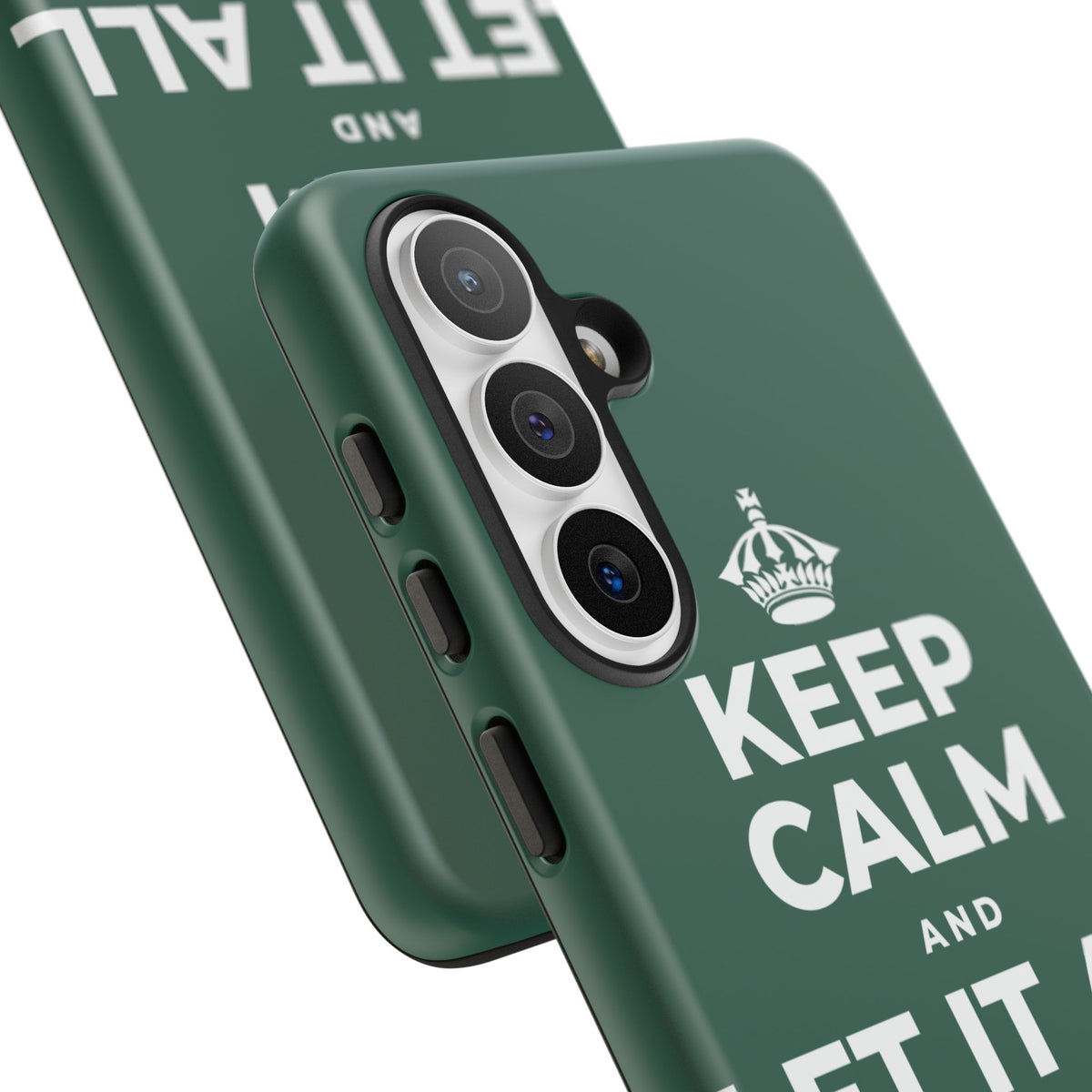KEEP CALM AND LET IT ALL FALL AWAY Phone Case