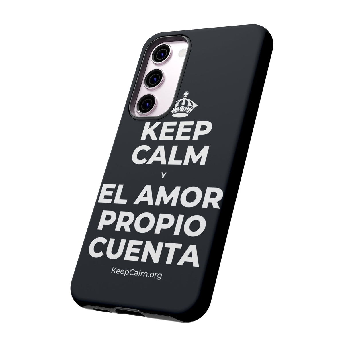 KEEP CALM Y EL AMOR PROPIO CUENTA Phone Case (Dark)