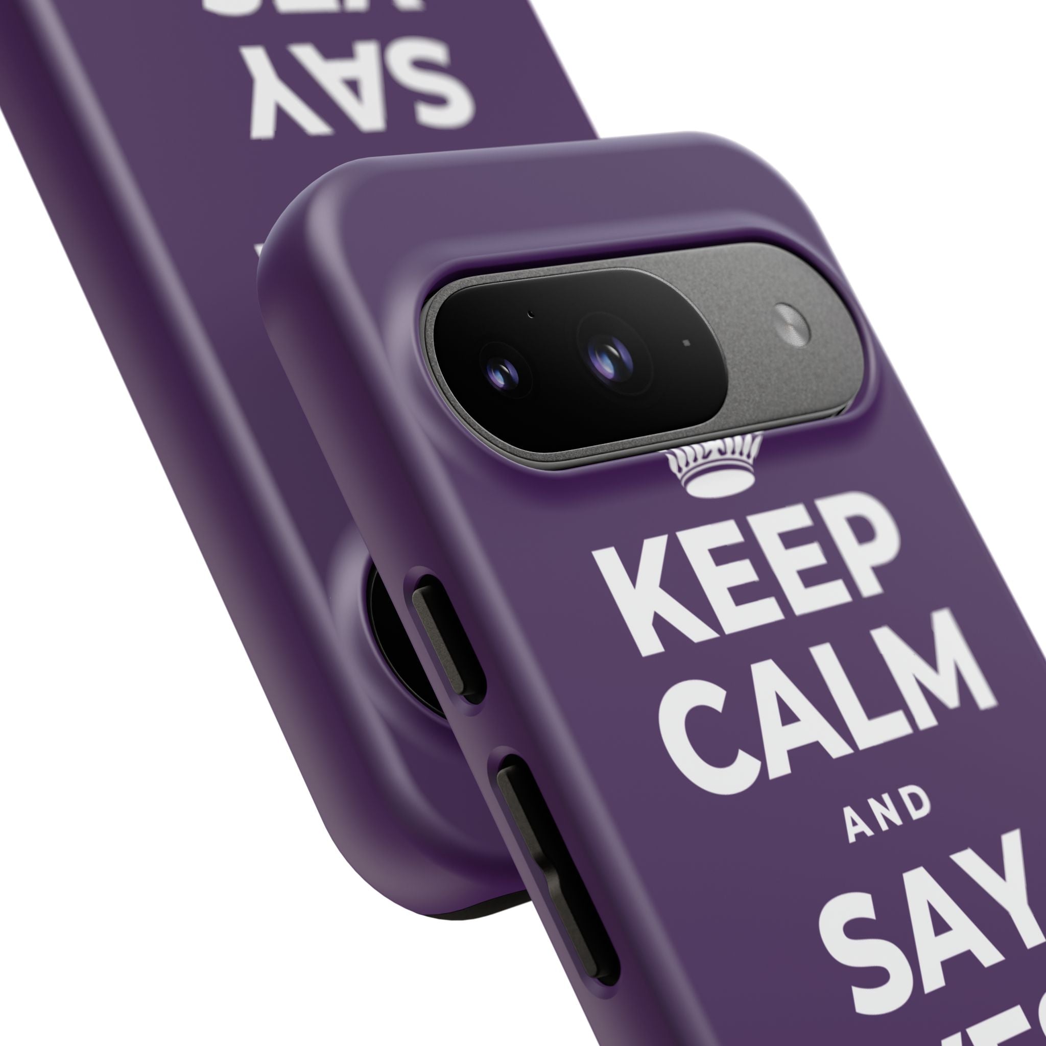 KEEP CALM AND SAY YES TO JOY Phone Case