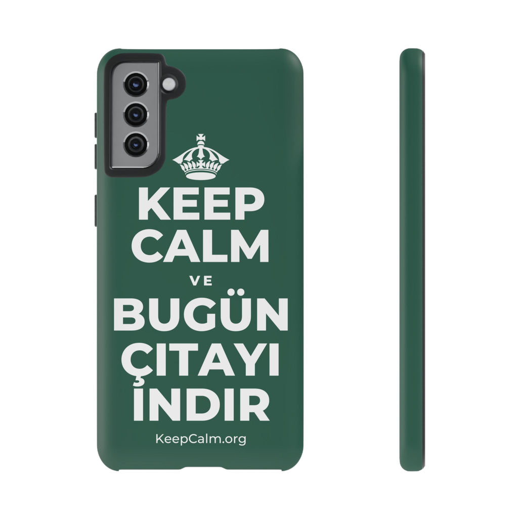 KEEP CALM VE BUGÜN ÇITAYI INDIR Phone Case